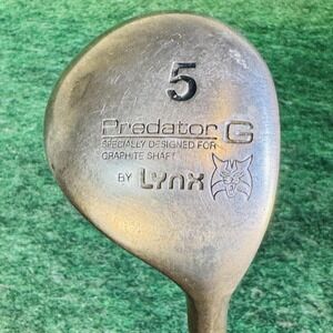 Vintage Lynx Predator G 5 Fairway Wood Mens RH FCM 6.5 Precision Shaft USA